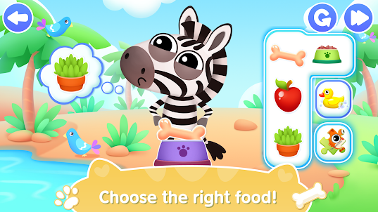 My virtual pet! Animal care