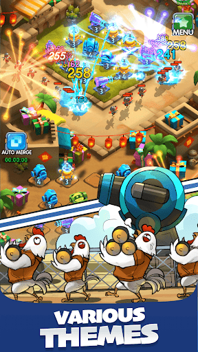 لعبه Rooster Defense apk مهكر3