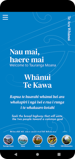 Te Ara Whānui Screen 2