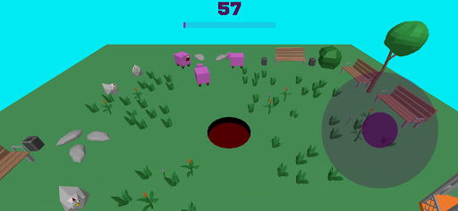 Black hole in the ground