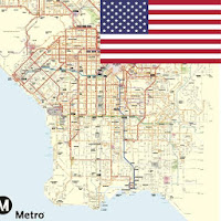 LOS ANGELES METRO RAIL BUS WAY