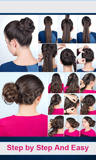 Download Girls Step by step hairstyle Free for Android - Girls Step by step  hairstyle APK Download 