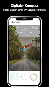 Digital Kompass app