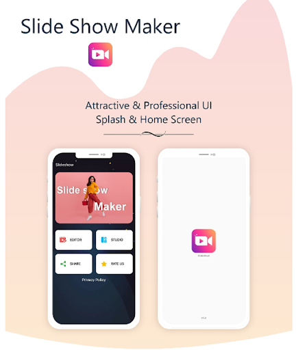 Android application PixaMotion: Video Slide Makers screenshort