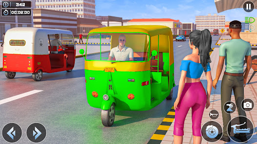 Tuk Tuk Auto Rickshaw Game apkpoly screenshots 3