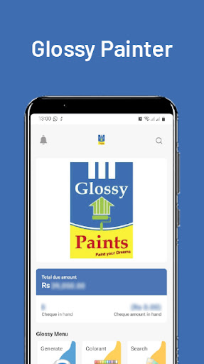 Android application Glossy Paints screenshort