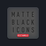 Matte Black Icon Pack icon