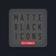  Matte Black Icon Pack 