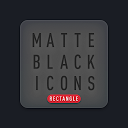 Matte Black Icon Pack 5.3 APK Скачать
