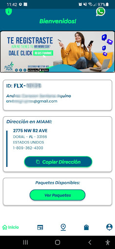 Android application FlexyPack App screenshort