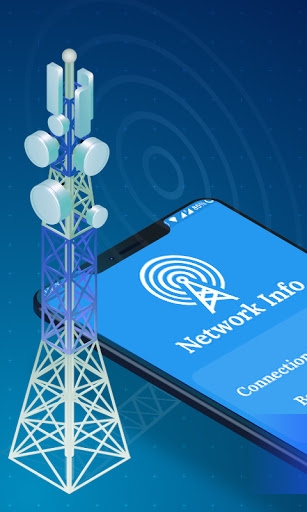 Android application Network/WIFI Info & Sim Query screenshort