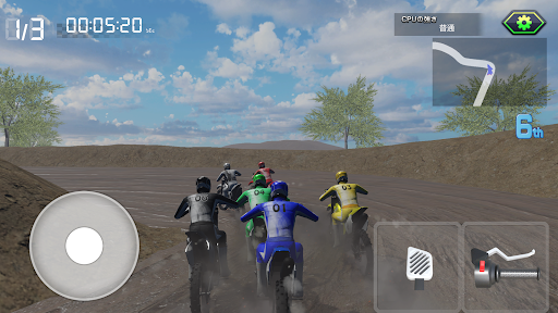 Android application ゲームバラエティー オフロードバイクレース screenshort