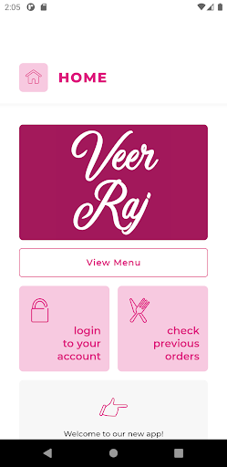 Android application Veer Raj BS4 screenshort