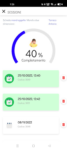 ABA Tracking Screen 3