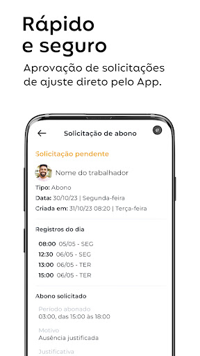 Pontomais - Controle de Ponto Screen 2