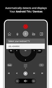 Remote for Android TV's / Devi