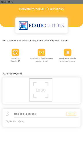 Android application FourClicks screenshort