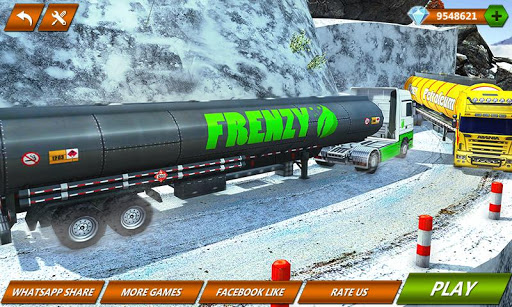 Offroad Oil Tanker Truck Transport Driver 1.9 APK screenshots 1