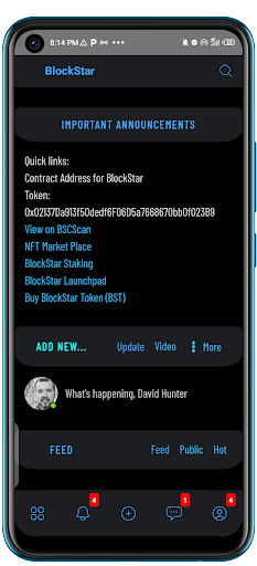 Android application BlockStar screenshort
