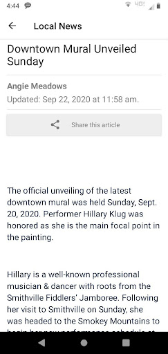 Android application Smithville Review screenshort