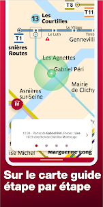 Métro de Paris et Itinéraires
