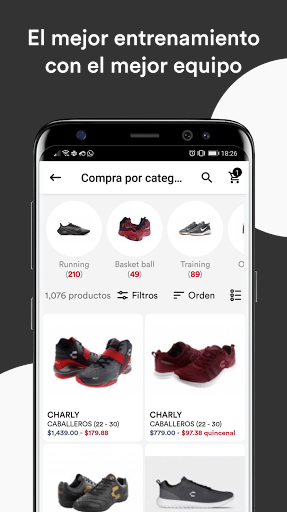 CalzzaSport Screen 2