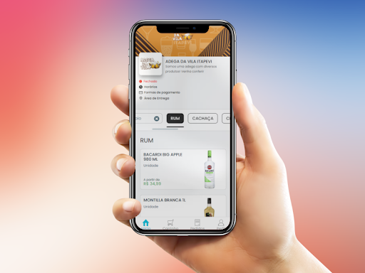 Android application ADEGA DA VILA ITAPEVI screenshort