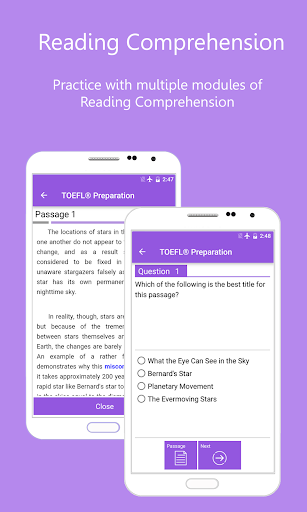 Reading Comprehension Screen 3