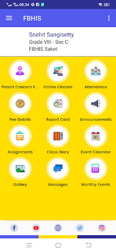 Foster Billabong Parent Portal Screen 3