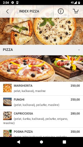 Index Pizza Kragujevac Screen 3