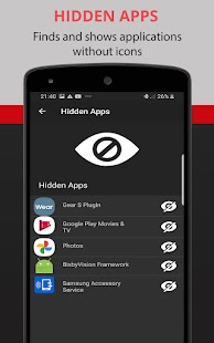 Hidden Apps - versteckte Apps Capture d'écran