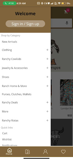 Ranchy Riatas Boutique Screen 2