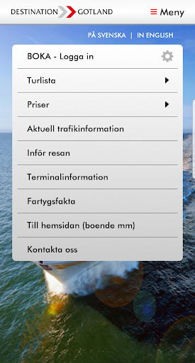 Android application Destination Gotland screenshort