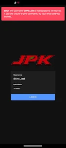 JPK Driver App
