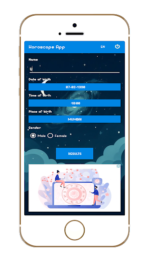 Horoscope App Screen 2