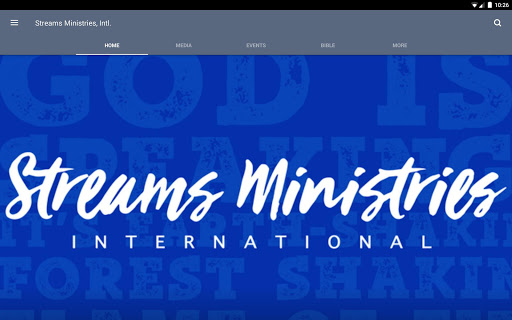 Screenshot of Streams Ministries, Intl.
