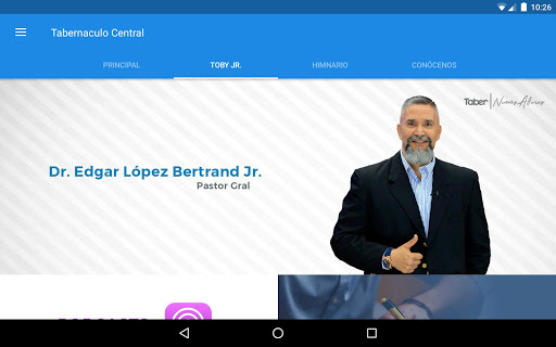 Screenshot of TaberGO