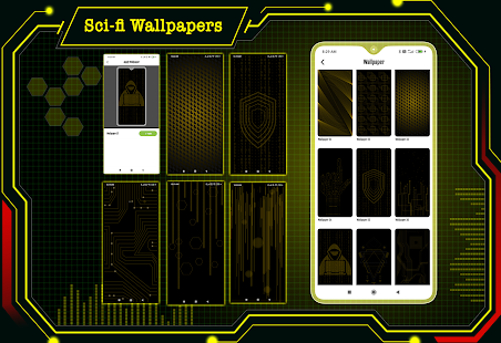 Visionary Launcher 2021 App lock, Hitech Wallpaper 31.0 Screenshots 6
