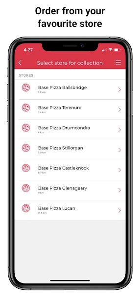 Screenshot 7 Base Wood Fired Pizza Ireland android