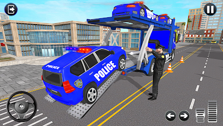 Grand Police Transport Truck