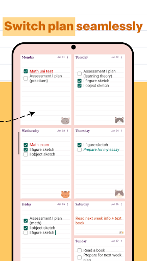 Weekly Planner Screenshot 3 - AppWisp.com