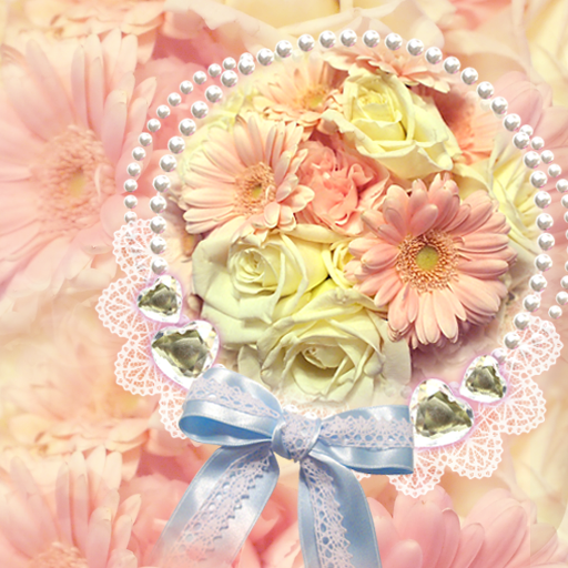 Heart and Ribbon Wallpaper logo