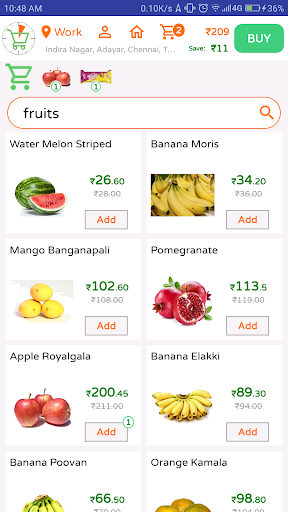 1 Hour Bazaar :Online Grocery Screenshot 4 - AppWisp.com