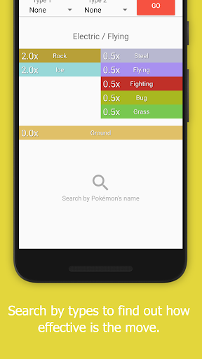 Android application Poke Nebby - Weakness Assist screenshort