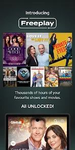 Global tv app shows new arrivals