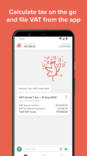 ANNA invoicing, receipts, tax Screen 3