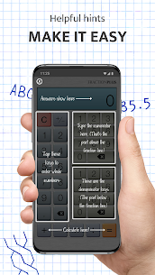 Calculadora de frações Plus MOD APK (Premium desbloqueado) 4