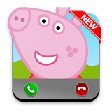 Pepa pig call game icon
