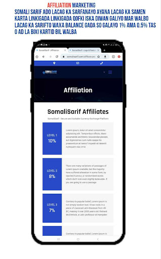 Android application Somali Sarif screenshort