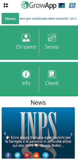 Android application Growapp screenshort